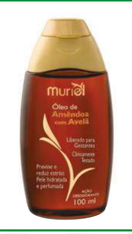 OLEO CORPORAL AMENDOAS C/ AVELA 100ML MURIEL