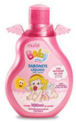SAB LIQ BABY MENINA 100ML MURIEL