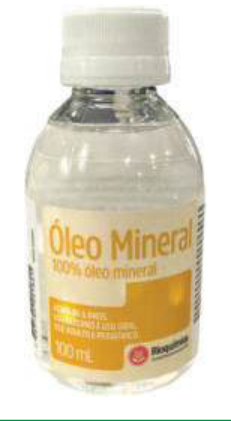 OLEO MINERAL 100% 100ML RIOQUIMICA