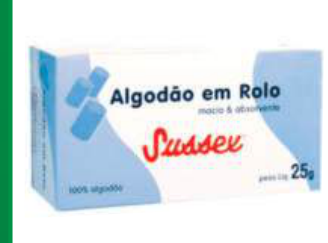 ALGODAO 25G CAIXA SUSSEX
