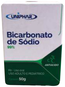 BICARBONATO DE SODIO 50G UNIPHAR
