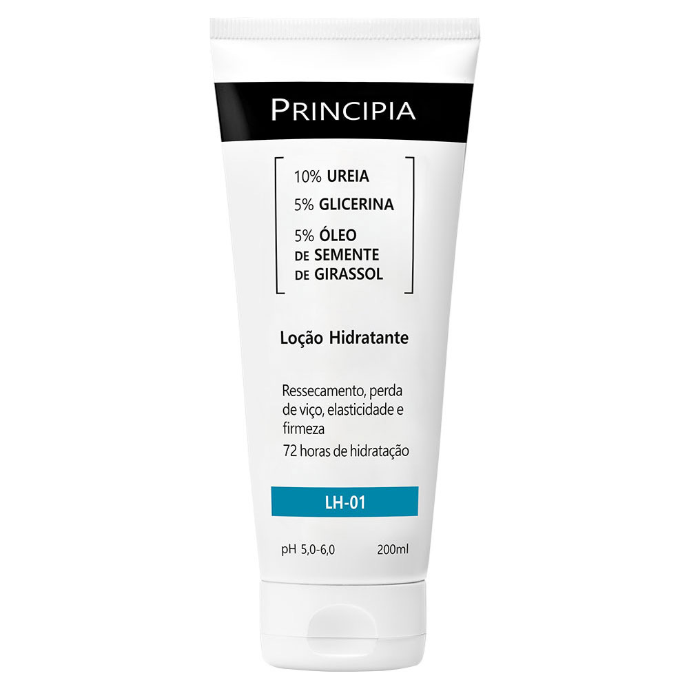 Loção Hidratante 10% Ureia + 5% Glicerina + 5% Óleo de Semente de Girassol Skincare LH-01 com 200ml