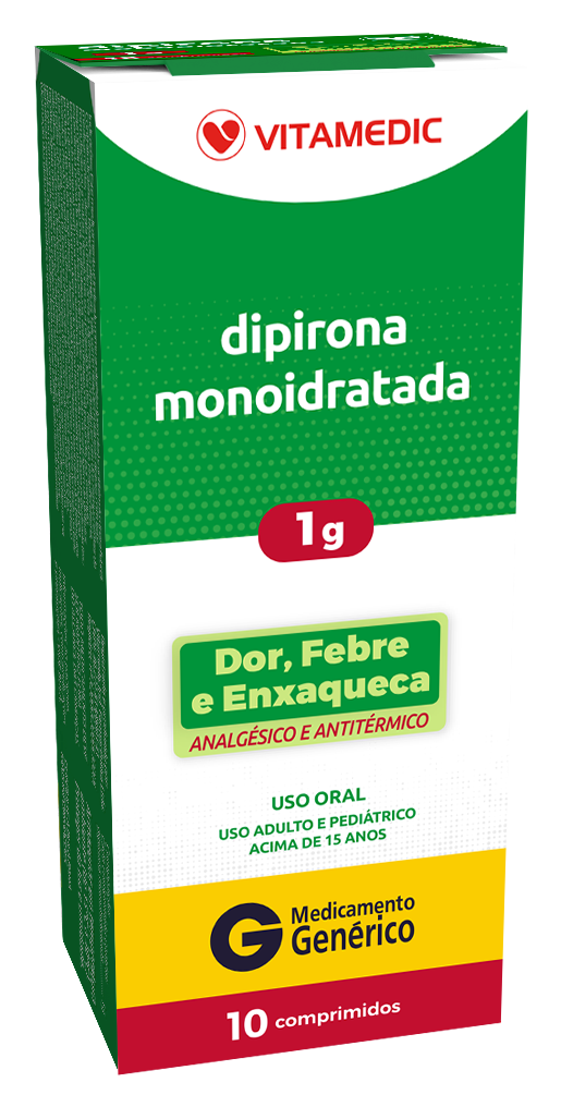 DIPIRONA SODICA 1G C/10 COMP - VITA /