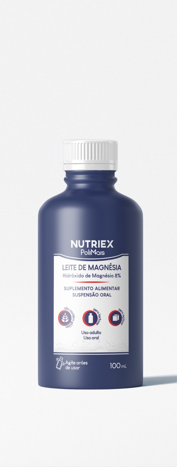 POLIMAIS LEITE DE MAGNESIA TRAD 100ML NUTRIEX