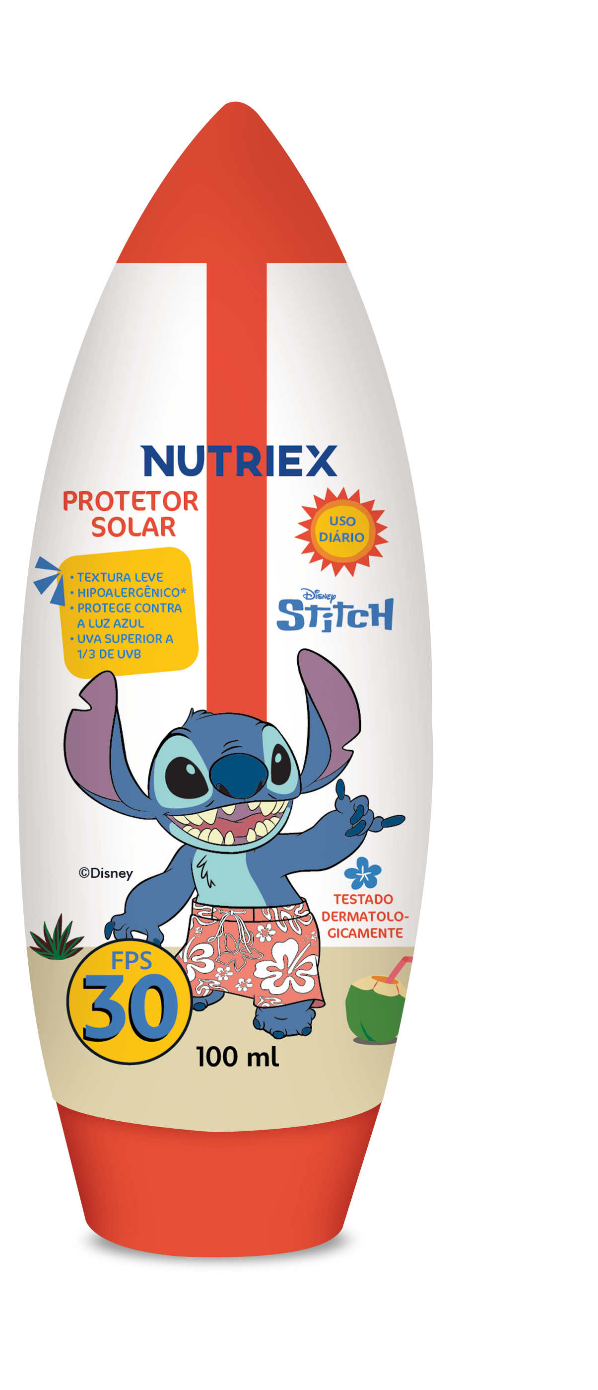 PROTETOR SOLAR STITCH FPS 30 100ML NUTRIEX