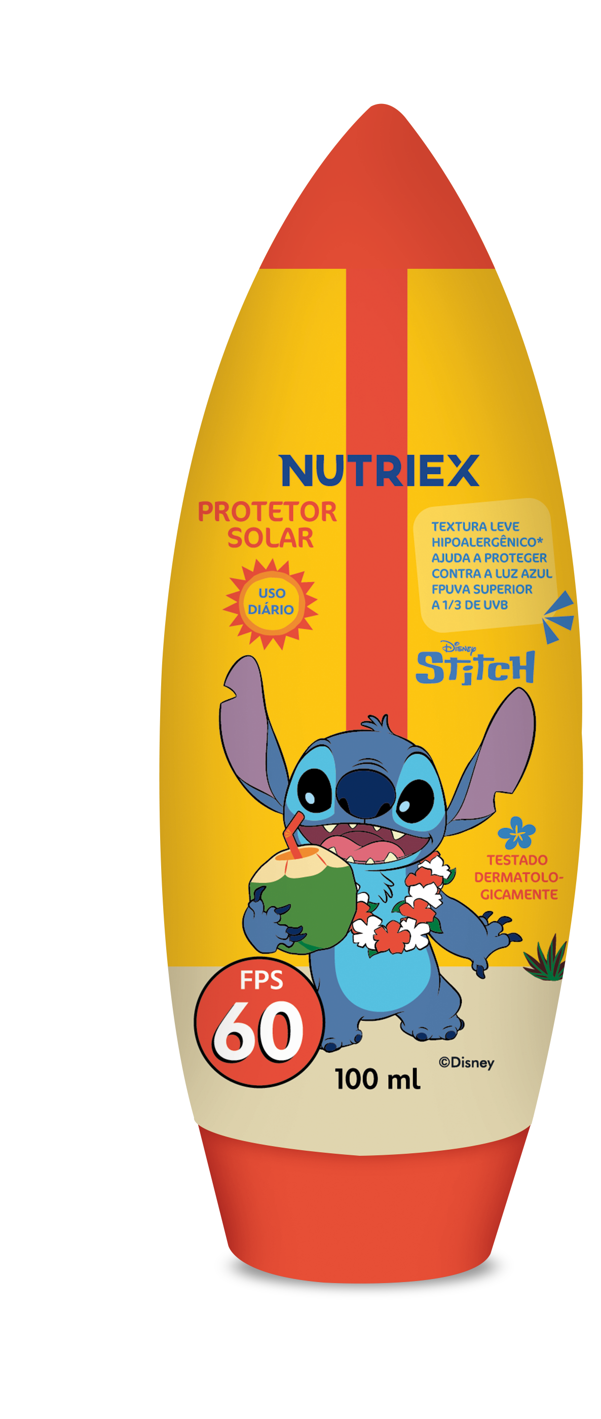 PROT SOL NUTRIEX FPS 60 KIDS STITCH 100 - NUTRIEX