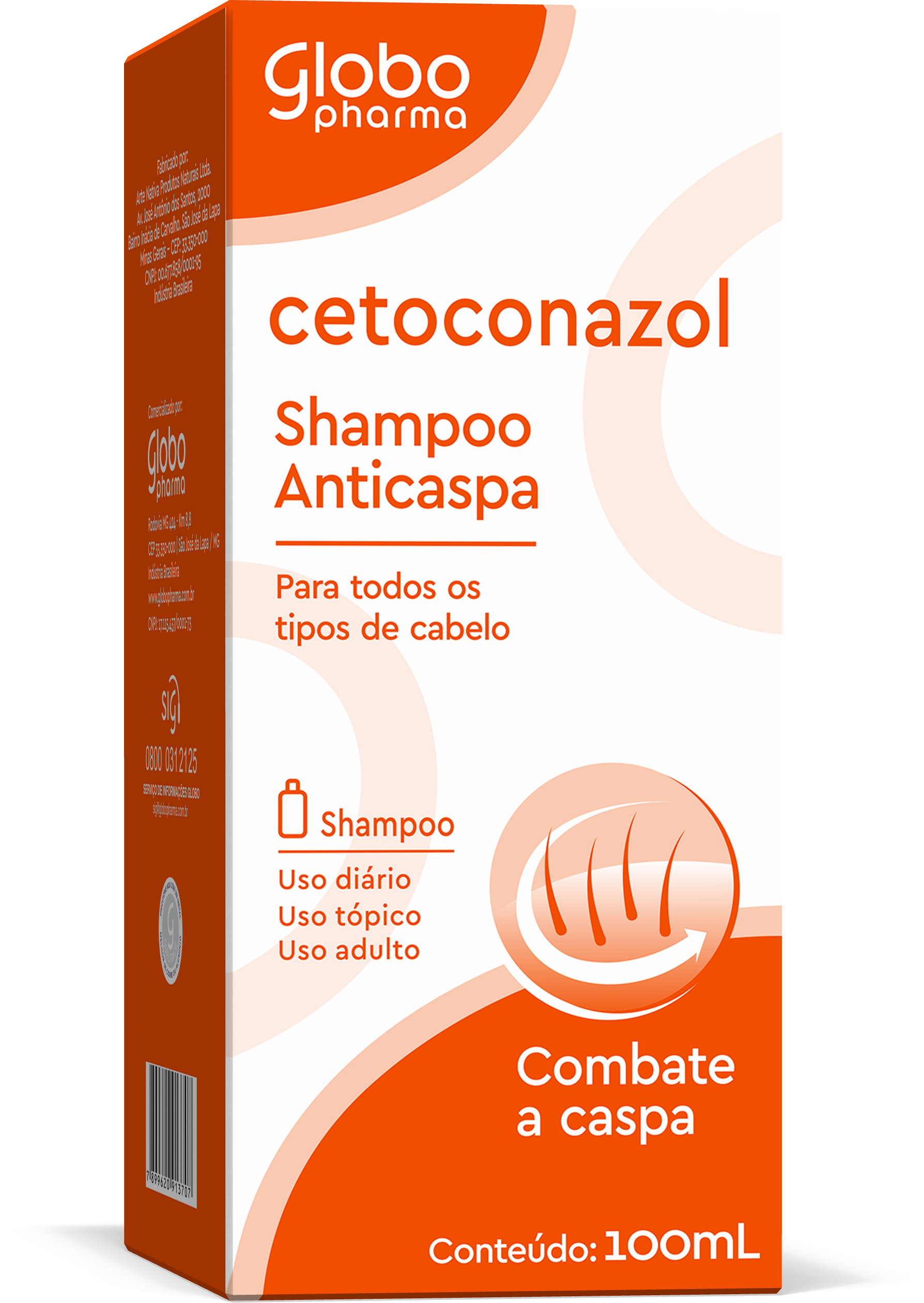 CETOCONAZOL GLOBO SHAMPOO 100 ML