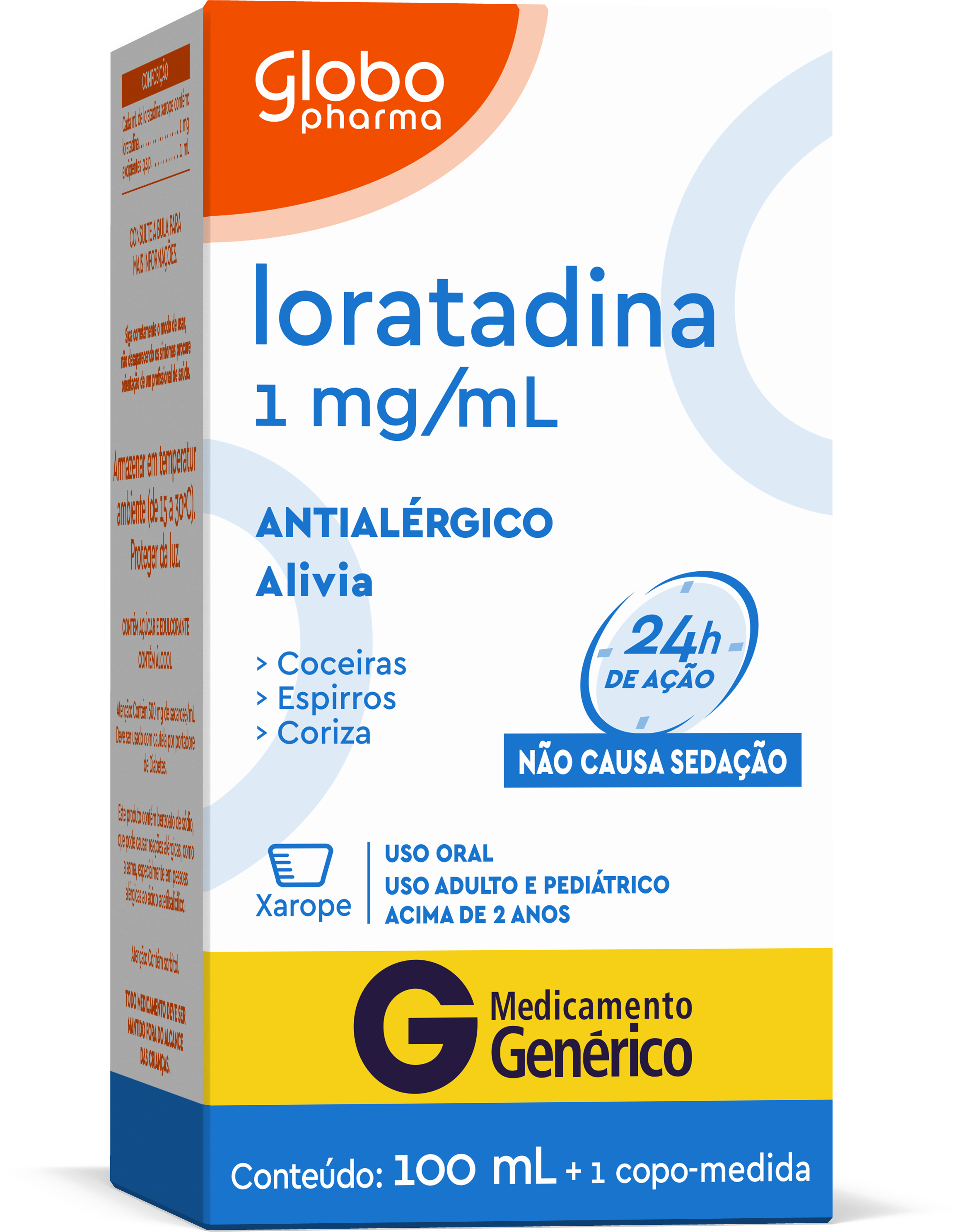 LORATADINA XPE 100 ML GLOBO