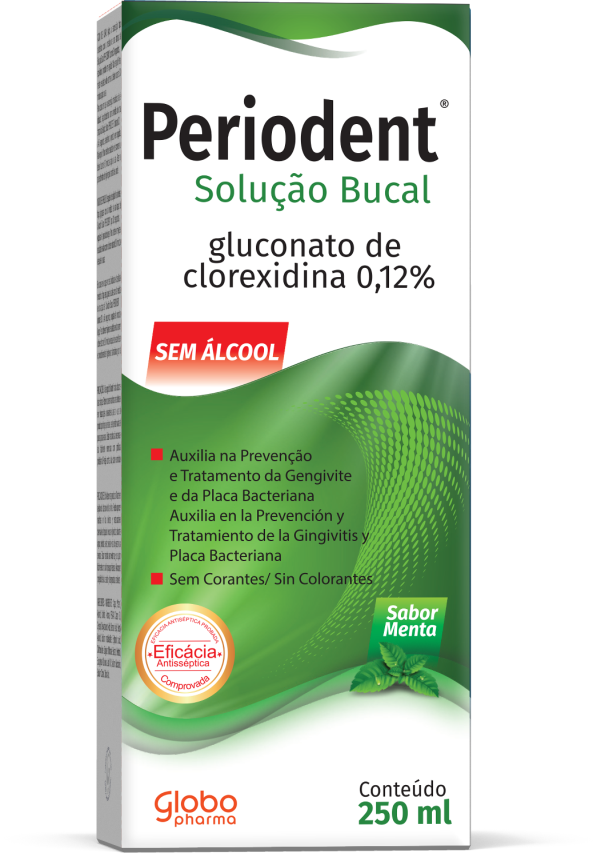 PERIODENT SOL BUCAL 250 ML S / ALCOOL GLOBO