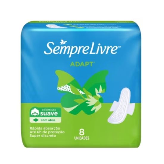 ABS SEMPRE LIVRE ADAPT ESPECIAL SUAVE  ABAS C/8