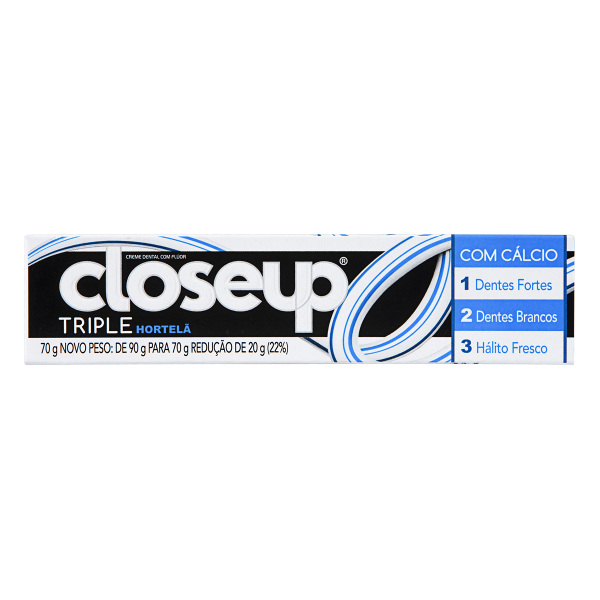 CREME DENT CLOSE UP TRIPLE HORTELA 70G