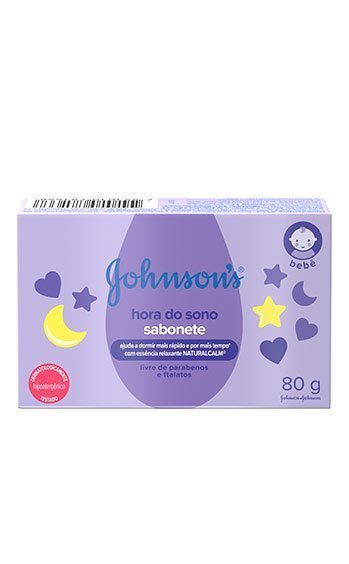 SABONETE BARRA JOHNSON'S BABY HORA DO SONO 80G