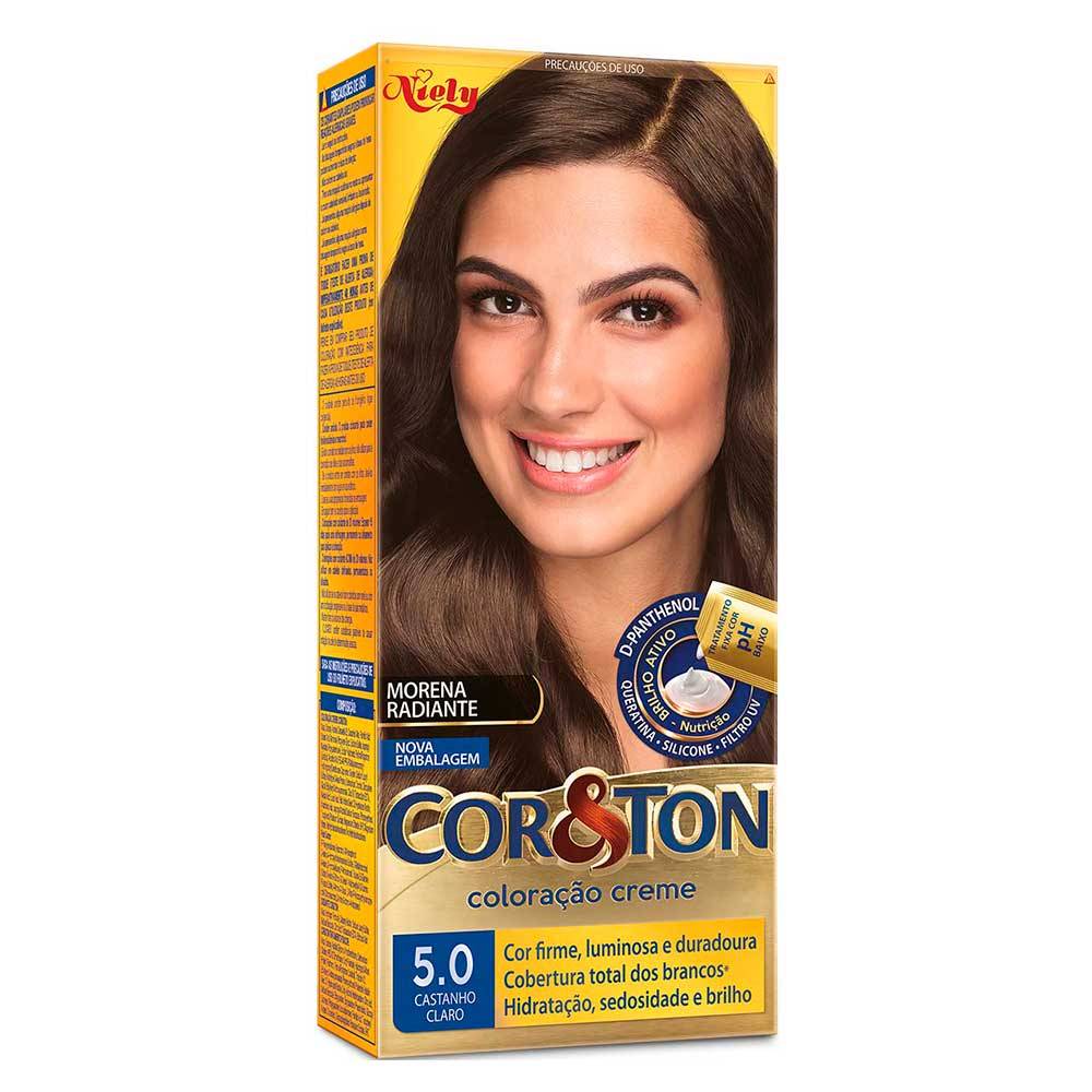 COR&TON TINT NIELY MKIT 5.0 CASTANHO CLARO