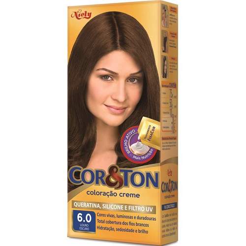 COR&TON TINT NIELY MKIT 6.0 LOURO ESCURO