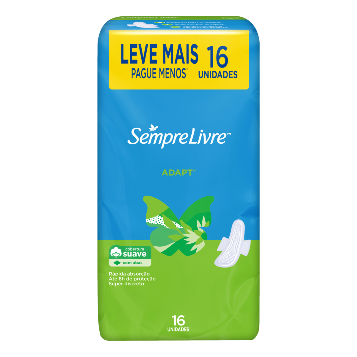 ABS SEMPRE LIVRE ADAPT ESPECIAL SUAVE ABAS L16P14