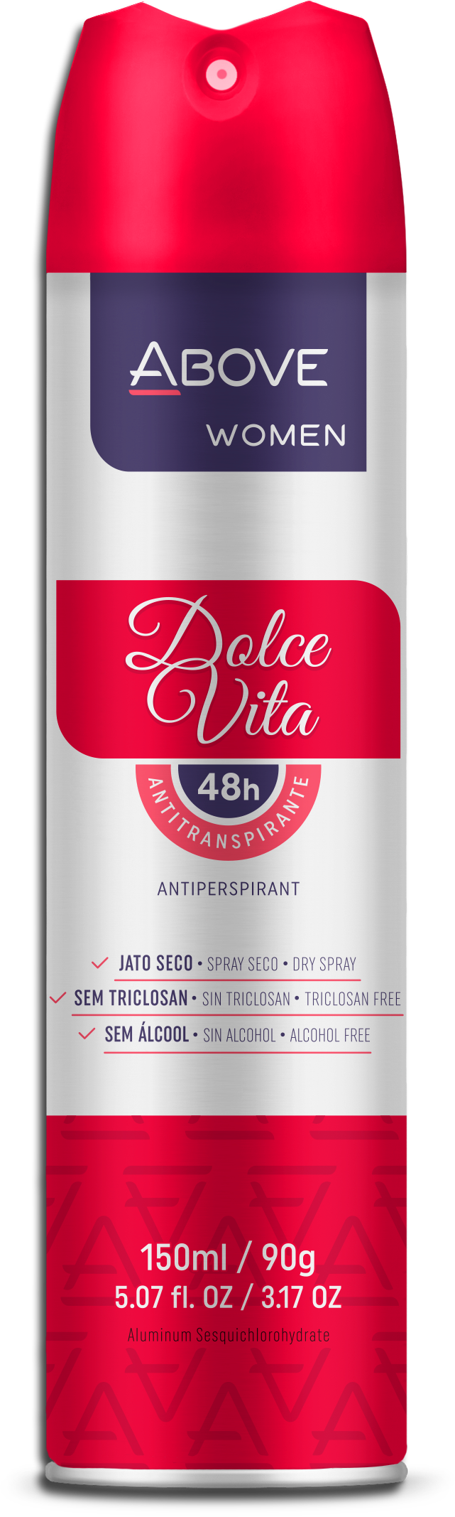 ANTITRANSPIRANTE JATO SECO DOLCE ABOVE WOMEN 150ML SPRAY
