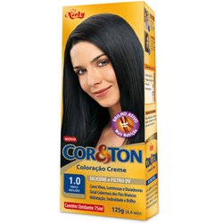 COR&TON TINT NIELY MKIT 1.0 PRETO AZULADO