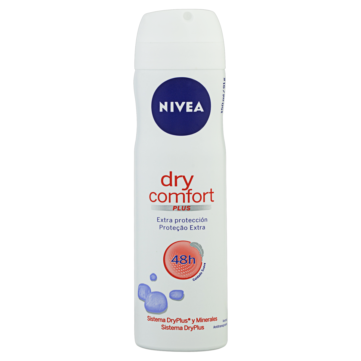 ANTITRANSPIRANTE AEROSSOL NIVEA DRY COMFORT PLUS 150ML SPRAY
