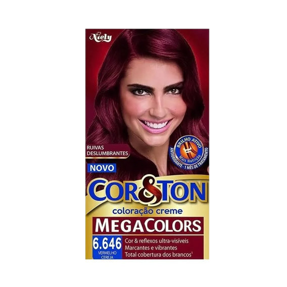 COR&TON TINT NIELY MKIT 6.646 VERM CEREJA
