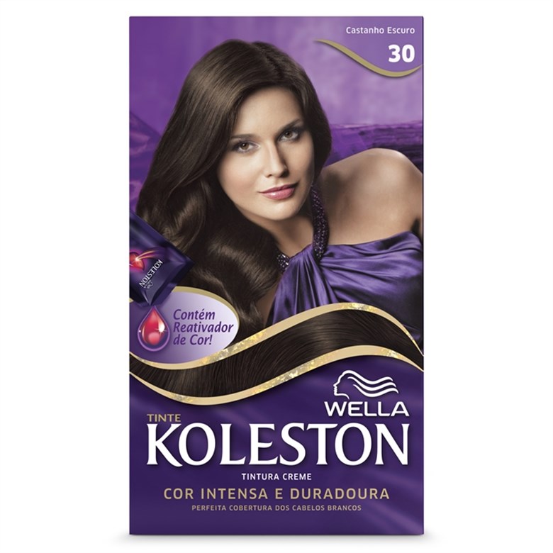 KOLESTON KIT 30 CASTANHO ESCURO