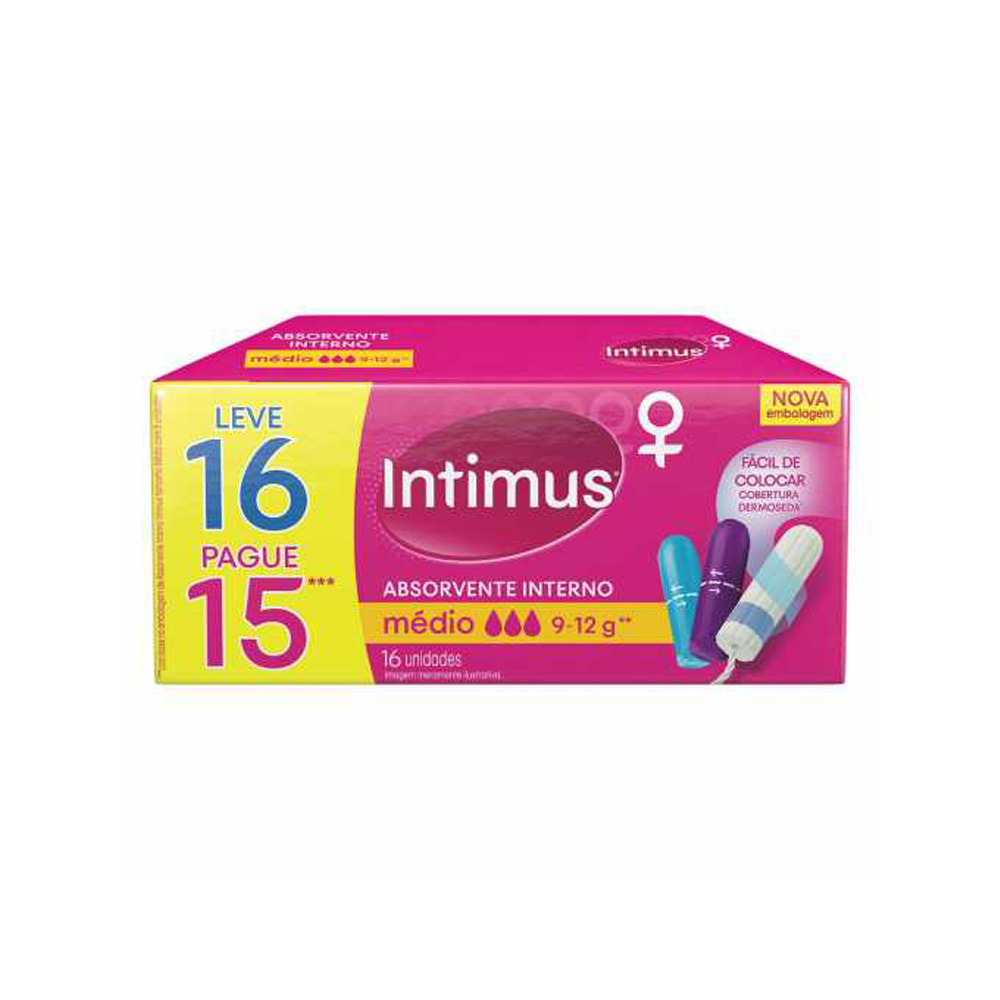 ABS INTIMUS GEL INTERNO MEDIO C/16
