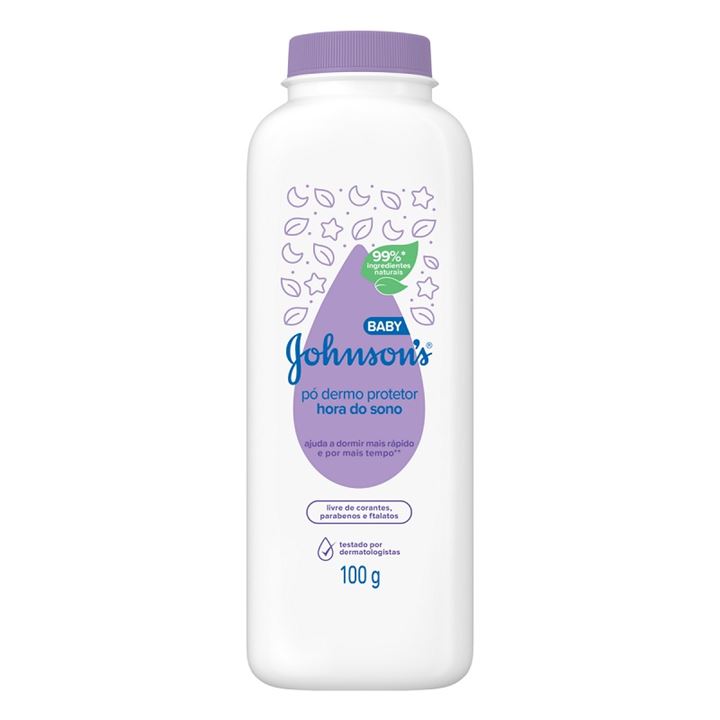 TALCO JOHNSON'S BABY HORA DO SONO 100G