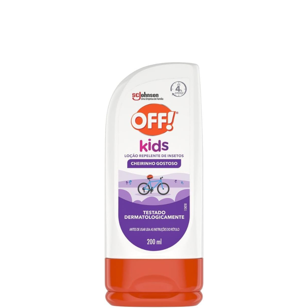 REPELENTE LOÇÃO OFF! KIDS SQUEEZE 200ML