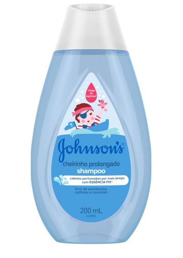 SHAMPOO JOHNSON'S BABY CABELOS CHEIRO PROL. 200ML