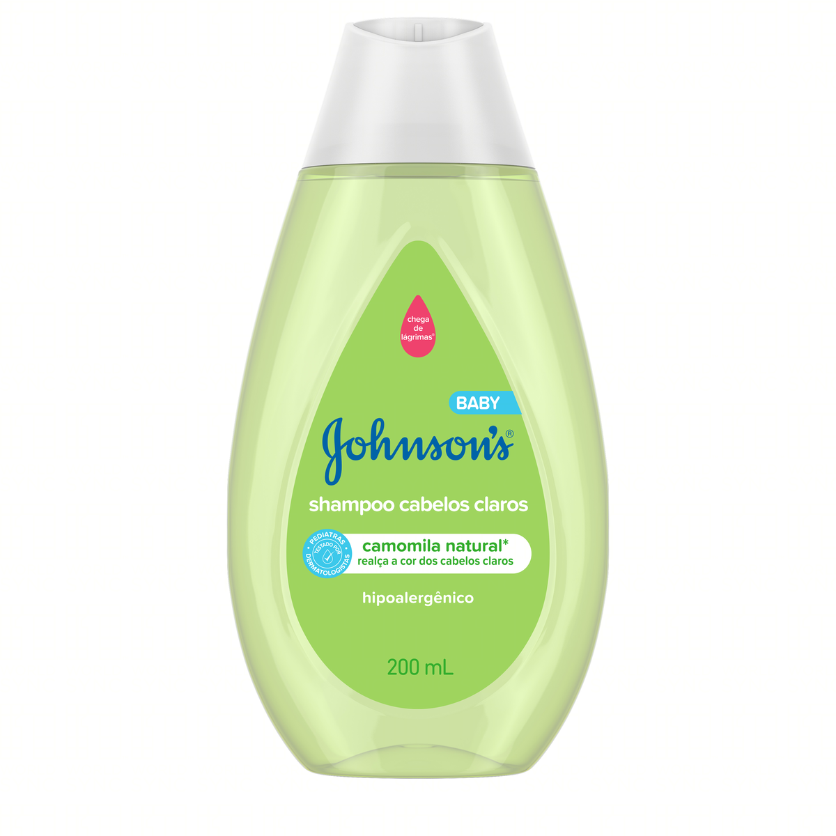 SHAMPOO JOHNSON'S BABY CABELOS CLAROS 200ML