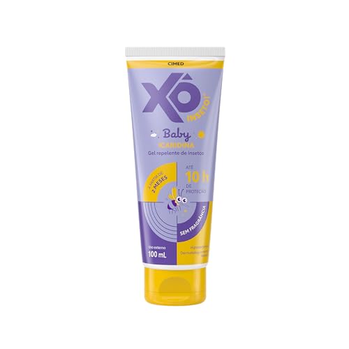 REPELENTE INFANTIL GEL SEM PERFUME XÔ INSETO BABY FRASCO 100ML