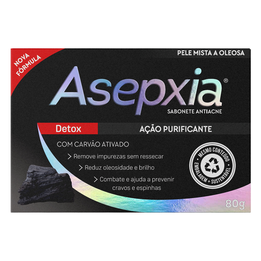 ASEPXIA SABONETE DETOX 80G