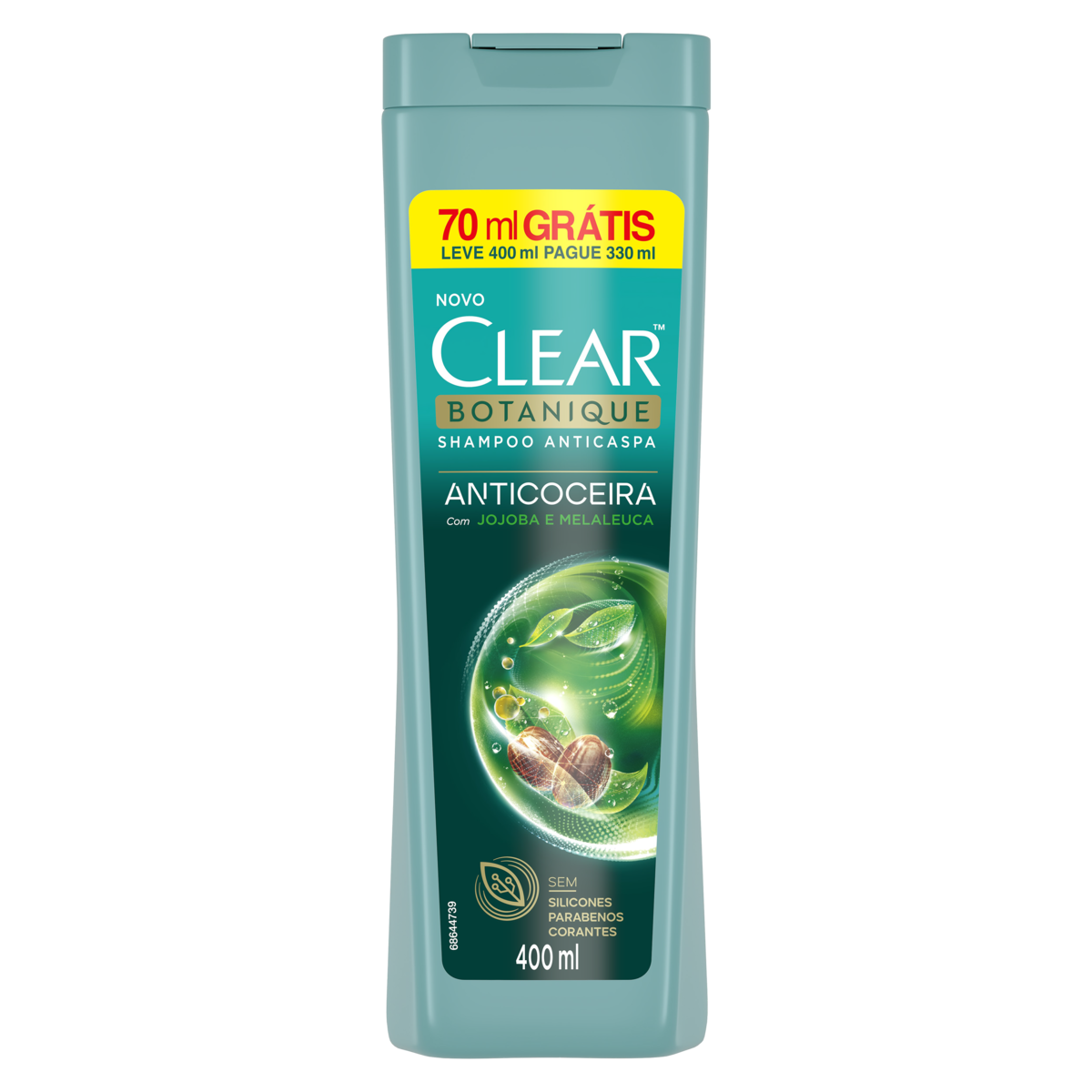 SH CLEAR ANTICOCEIRA 400ML LV+PG-