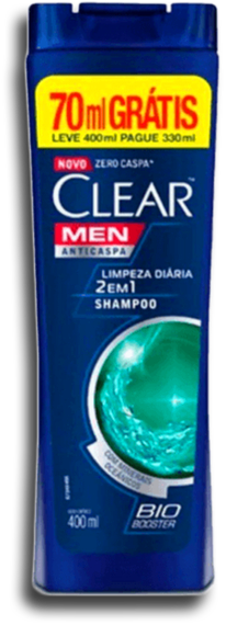 SH CLEAR 2EM1 LIMPEZA DIARIA 400ML LV+PG-