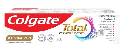 CR DENT COLGATE TOTAL ORIGINAL MINT 90G