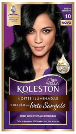 KOLESTON KIT 10 PRETO INFINITO NOITE