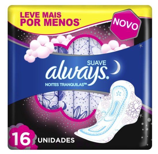 ABS EXT ALWAYS NOITE G SUAVE C/ABAS 16UN