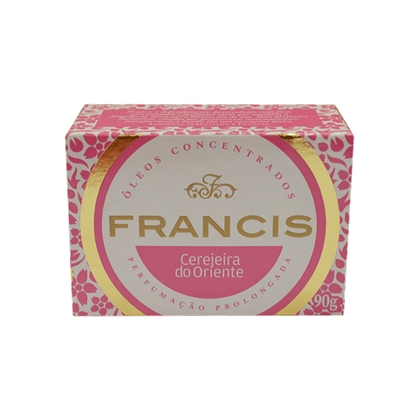 SABONETE BARRA FRANCIS CLASSICO ROSA 90G