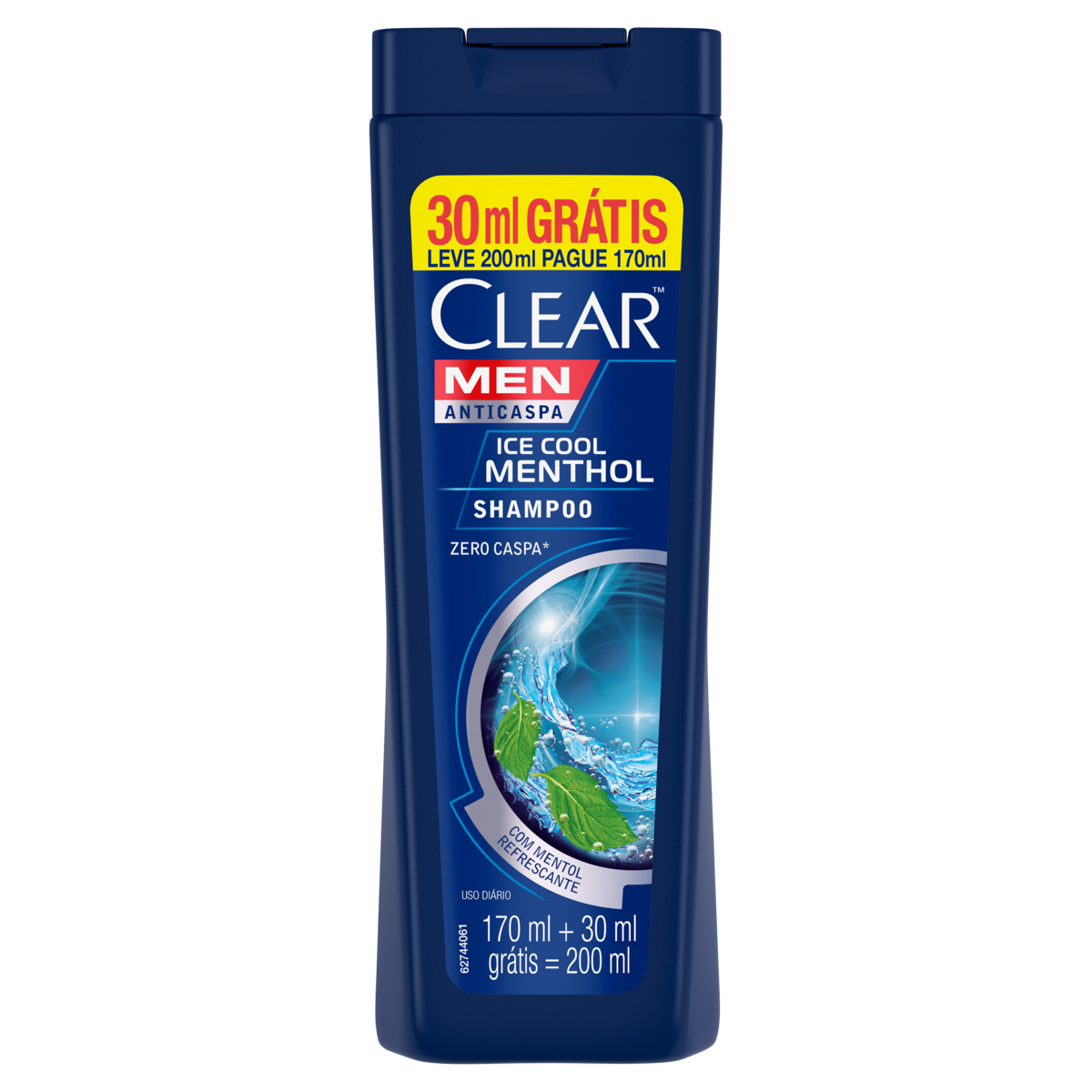 SH CLEAR MEN ANTIC ICE COOL MENTHOL 200ML LV+PG-