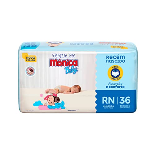 FRALDA TURMA DA MONICA JUMBO RN C/36