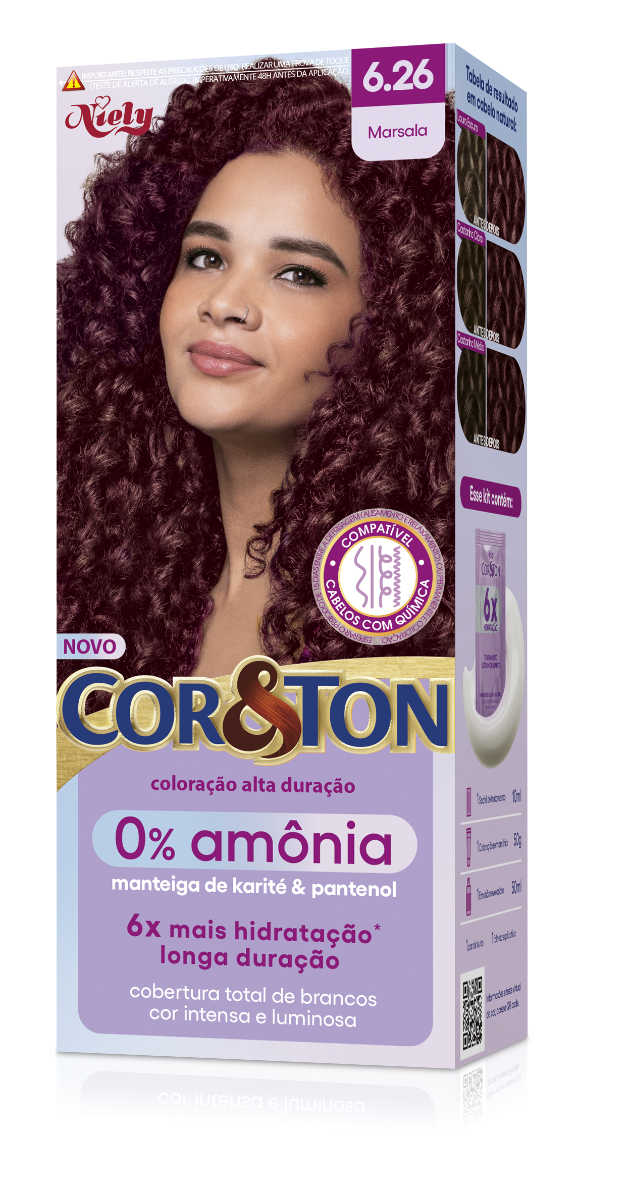 COR&TON TINT NIELY KIT 6.26 SEM AMONIA