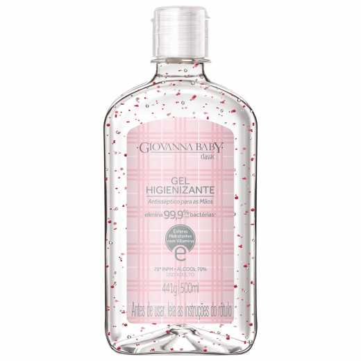 GIOV BABY ALCOOL GEL HIGIENIZANTE CLASSIC 500ML