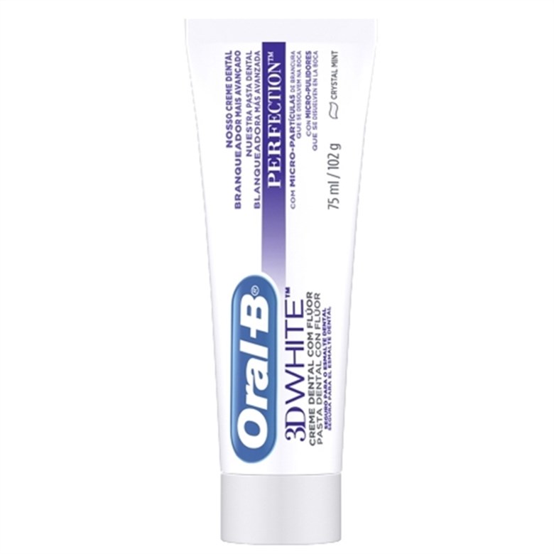 CR DENTAL 3D WHITE ORAL B PERFECTION 102G