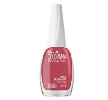 ESMALTE COLORAMA CREM NU 230 ROSA QUEIMA 8ML