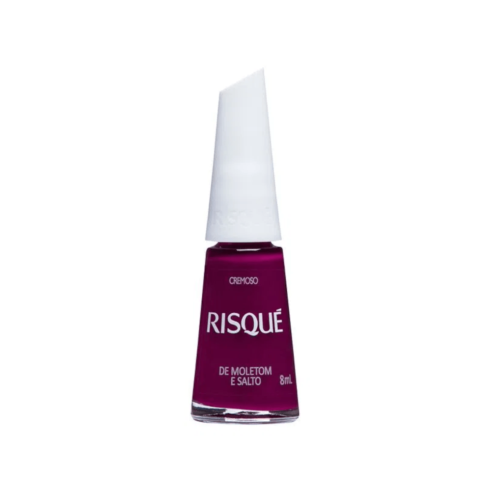 ESMALTE RISQUE CREM MOLETOM E SALTO CL 8ML