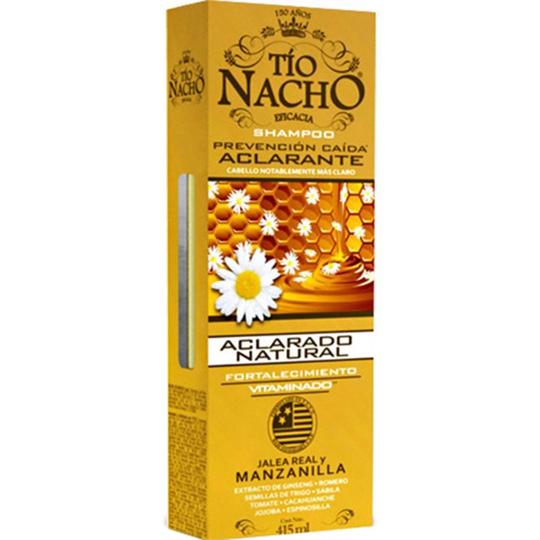 TIO NACHO SHAMPOO ANTIQUEDA CLAREADOR 415ML