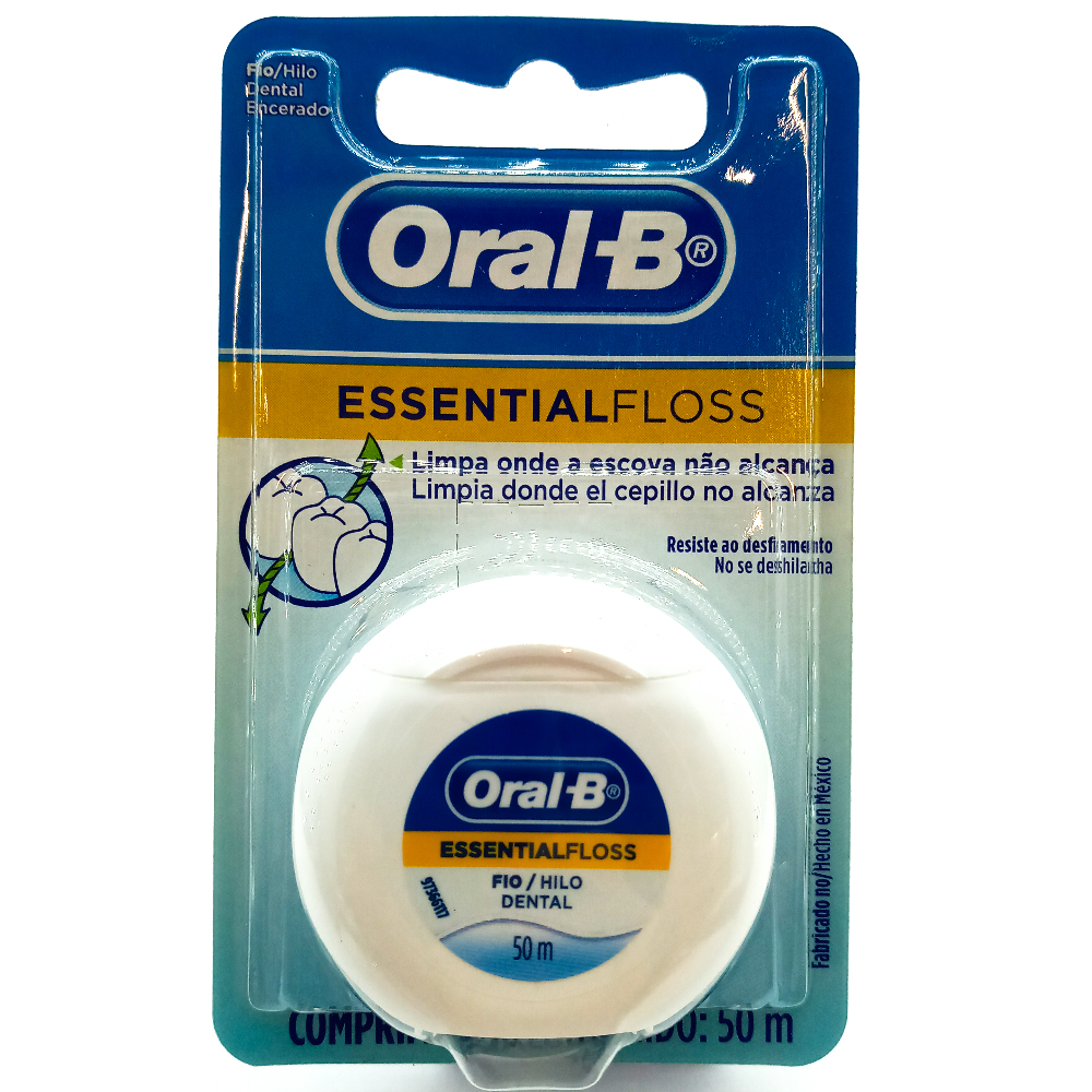 FIO DENTAL ORAL B ESSENTIAL CERA 50M