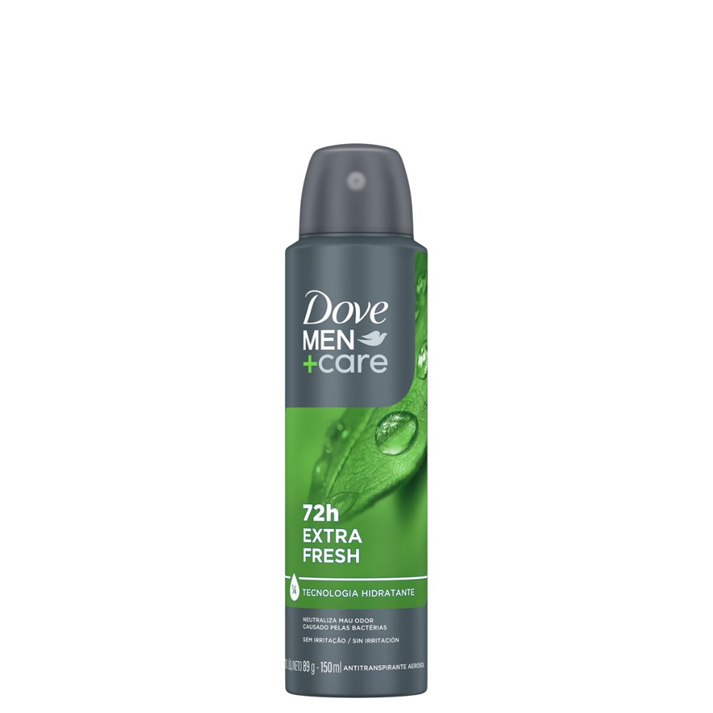 ANTITRANSPIRANTE AEROSSOL SPORTS ACTIVE+FRESH DOVE MEN+CARE 150ML SPRAY