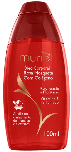 OLEO CORP. MUIREL 100ML ROSA MOSQUETA COM COLAGENO