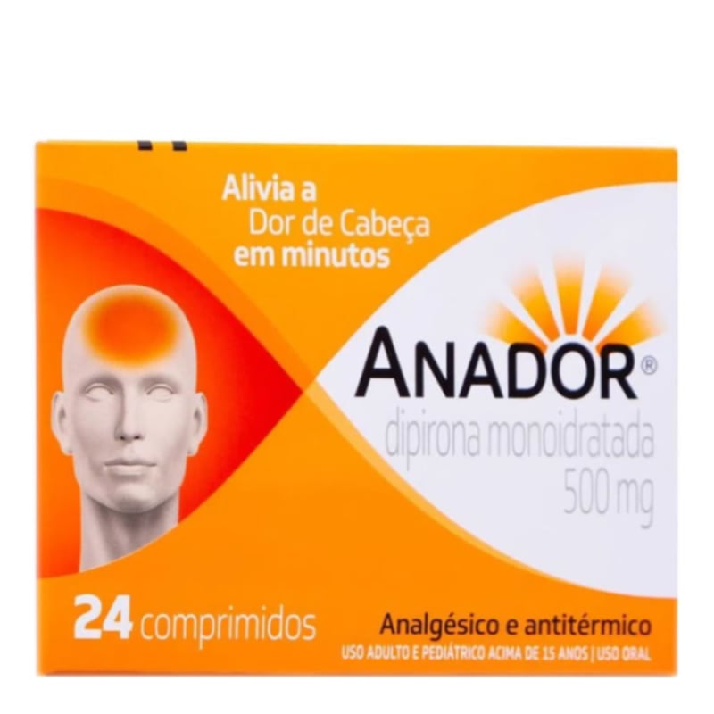 ANADOR 500MG CPR 1X24