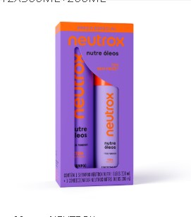KIT NEUTROX NUTRE ÓLEOS SH COND 300ML+200ML